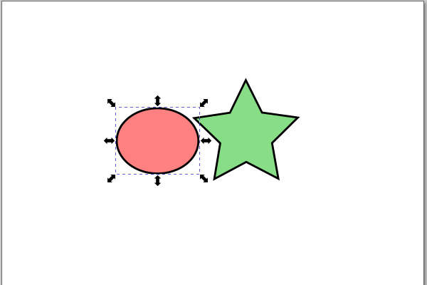 8. 赤色の楕円の領域が狭まる